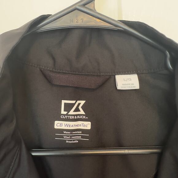 Cutter & Buck WeatherTec Microsoft North America Double Zip Jacket Size L - Picture 5 of 15